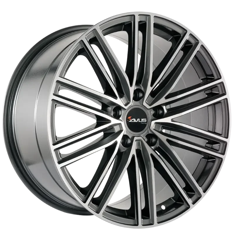 AVUS Racing AC-M08 - Anthracite Polished 9,00x20 5x112,00 ET33,00