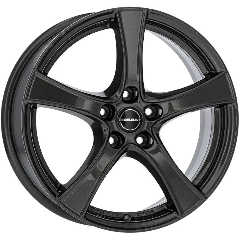 Borbet F2 anthracite 7,50x18 5x114,30 ET45,00