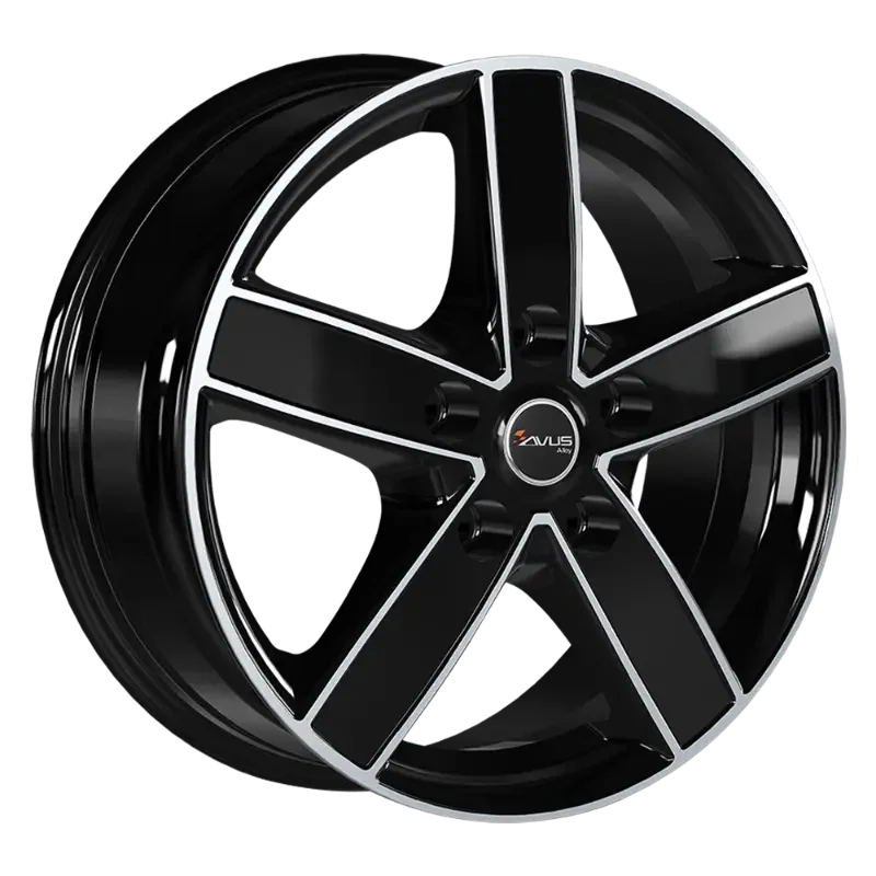 AVUS Racing AC-V51 - Black Polished 7,00x17 5x118,00 ET45,00