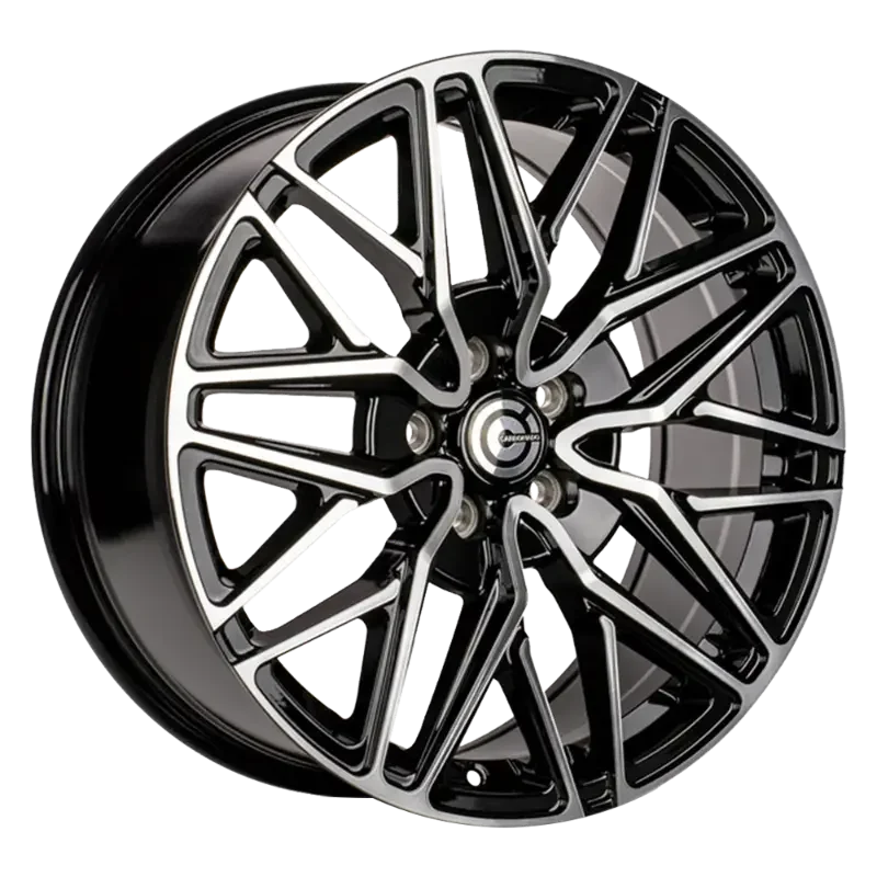 Carbonado Idaho Black Polished 8,00x18 5x108,00 ET45,00