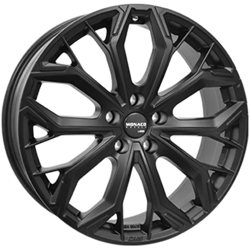 MONACO WHEELS Grand Prix C 17 Matt Black 8,00x19 5x114,30 ET45,00