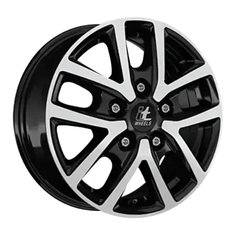 itWHEELS Mira VAN Black Polished 6,50x16 5x120,00 ET52,00