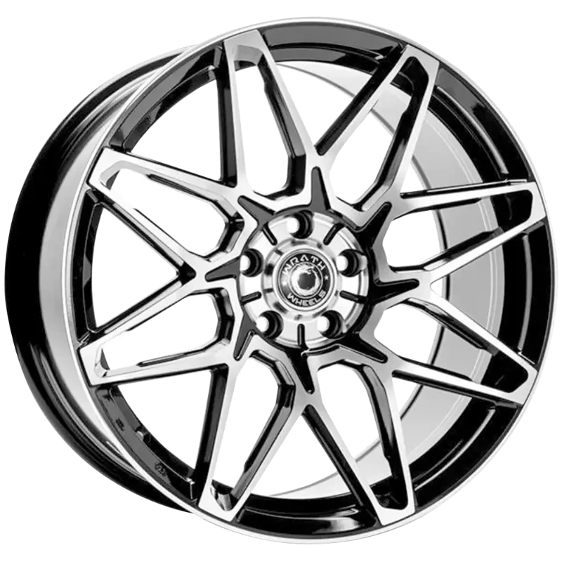 WRATH WHEELS WF-6 Black Polished 9,00x18 5x112,00 ET42,00