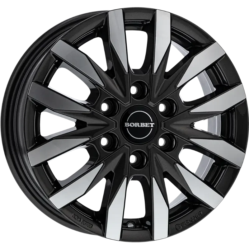 Borbet CW6 anthracite polished 6,50x17 6x130,00 ET54,00