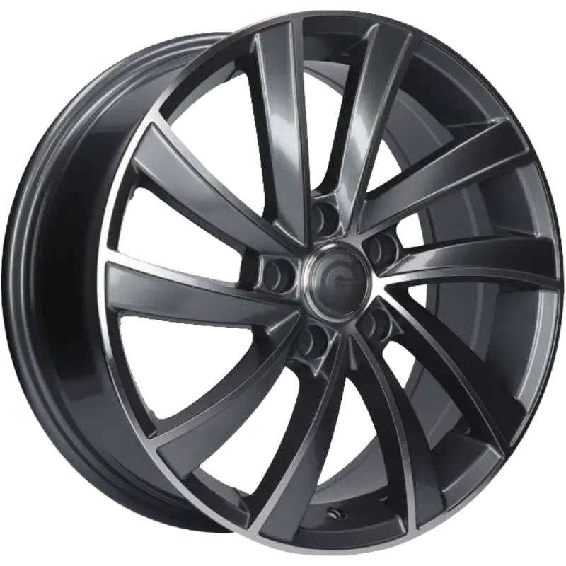 Carbonado Prague Anthracite Polished 7,00x17 5x112,00 ET43,00