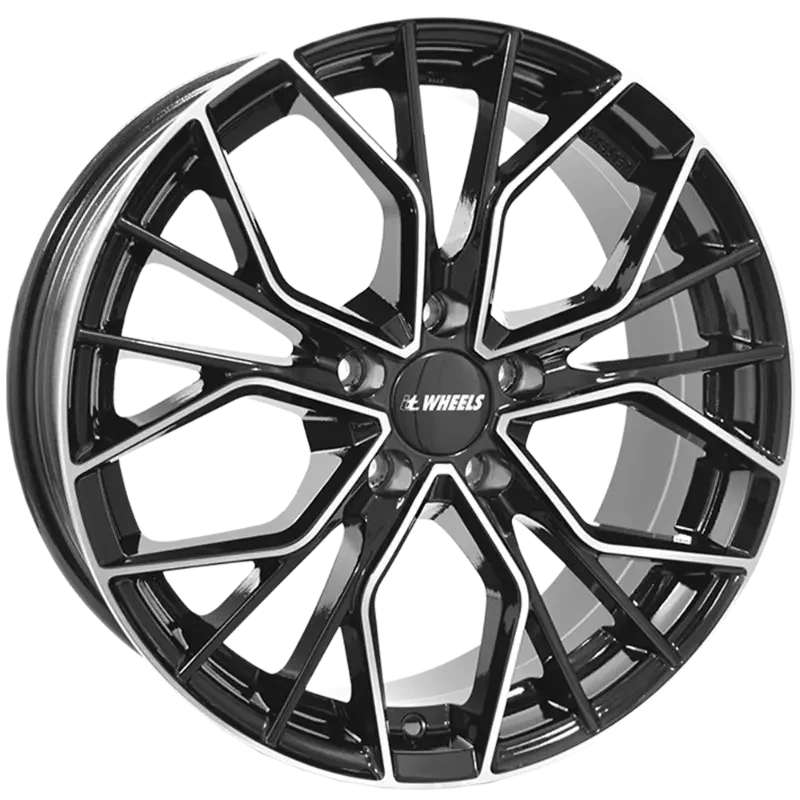 itWHEELS Tiara Black Polished 8,00x18 5x100,00 ET35,00