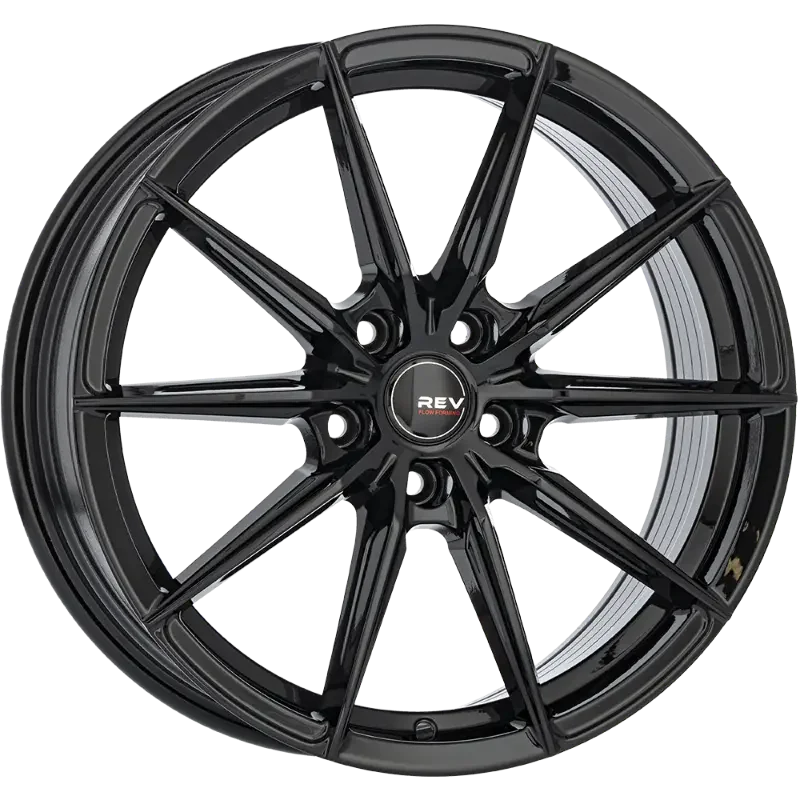 REVATIVO Nova FF Gloss Black 8,00x18 5x112,00 ET35,00