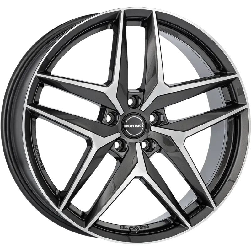 Borbet Z anthracite polished 8,00x19 5x112,00 ET44,00