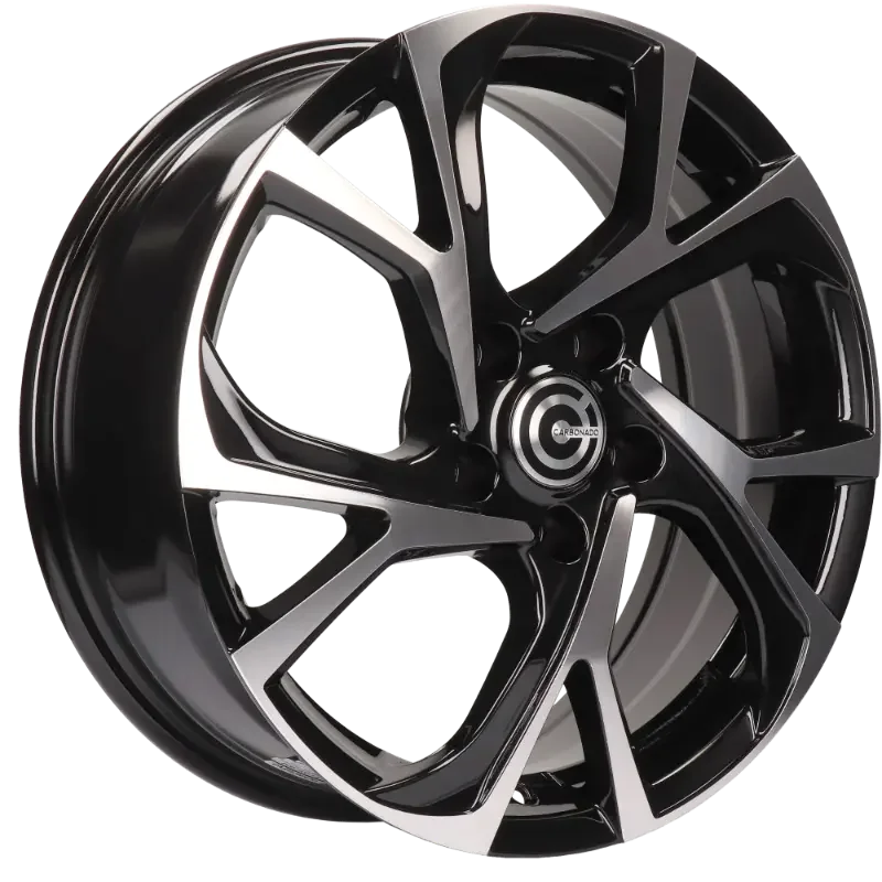 Carbonado Tokio Black Polished 6,50x17 5x114,30 ET40,00