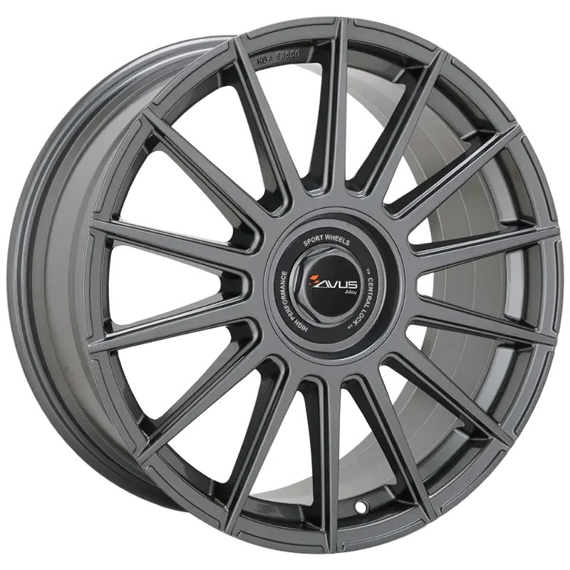 AVUS Racing AC-M09 - Anthracite 8,00x18 5x108,00 / 5x114,30 ET45,00