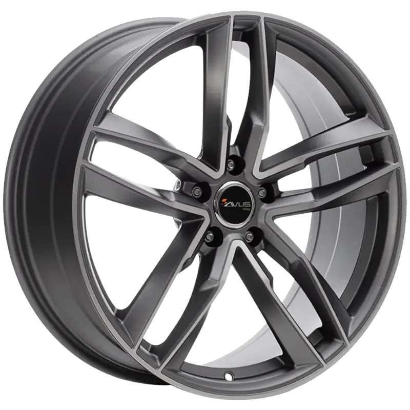 AVUS Racing AF16 - Matt Anthracite Polished 9,00x20 5x112,00 ET45,00