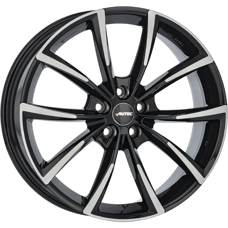 Autec Astana Black Polished 7,00x17 5x112,00 ET47,00