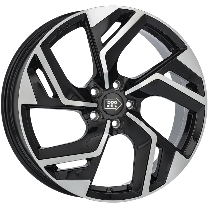 Mille Miglia MM1031 Black Polished 7,00x17 5x108,00 ET40,00