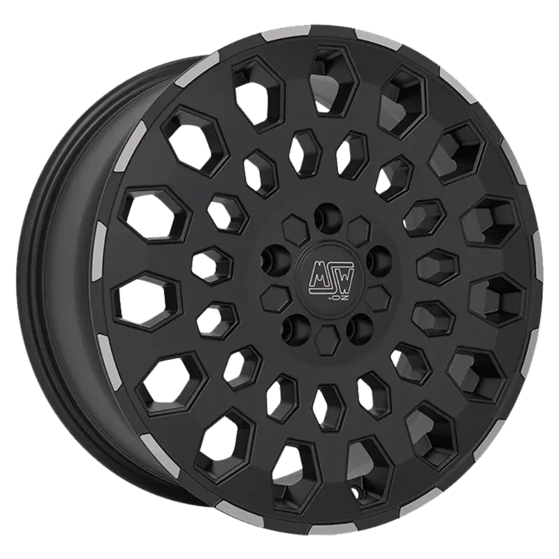 MSW 99 VAN Matt Black Lip Polished 6,50x16 5x160,00 ET60,00