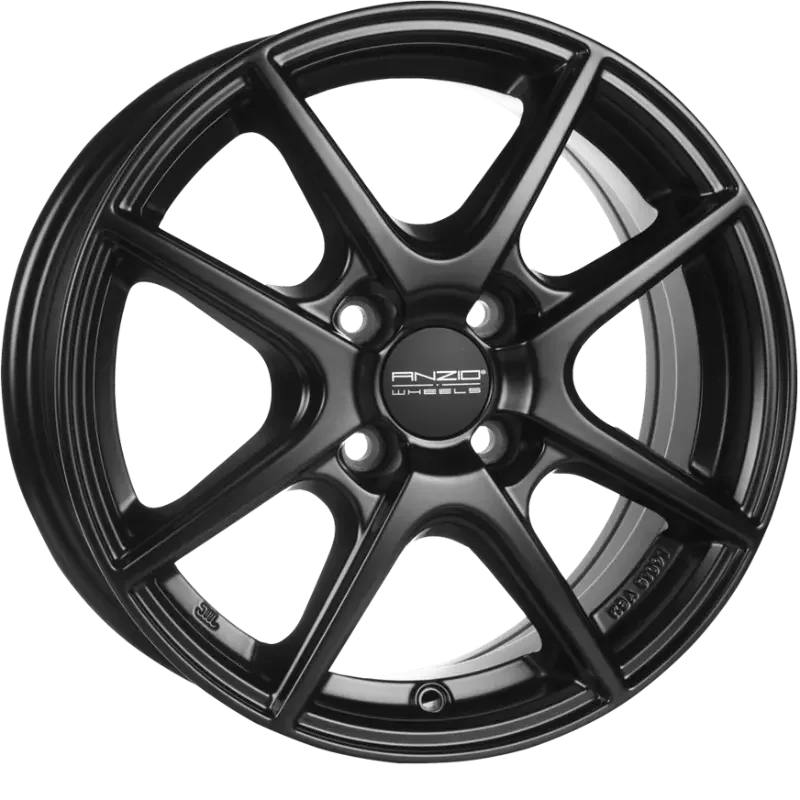 ANZIO Split Matt Black 6,00x16 4x108,00 ET23,00