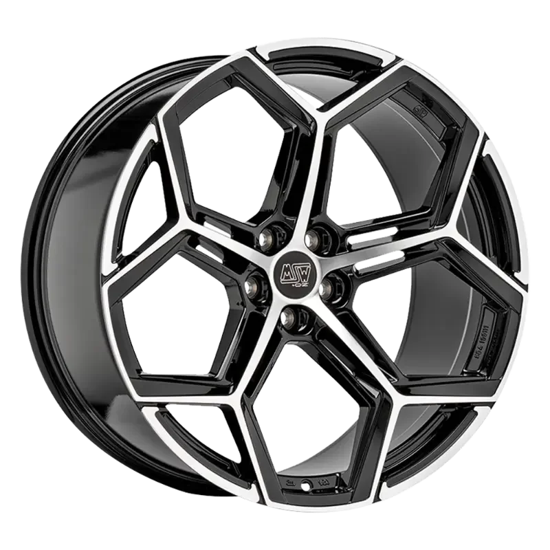 MSW 53 Black Polished 8,00x19 5x112,00 ET40,00