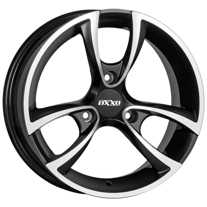 OXXO Trias Matt Black Polished 5,00x15 3x112,00 ET20,00