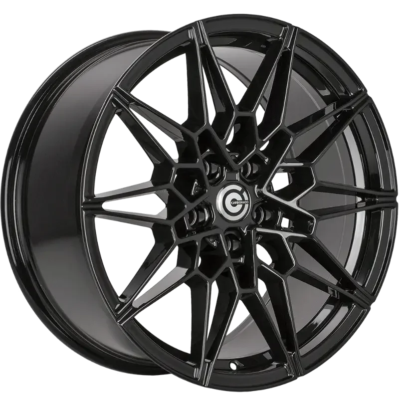 Carbonado Solid Black Glossy 8,00x19 5x120,00 ET30,00