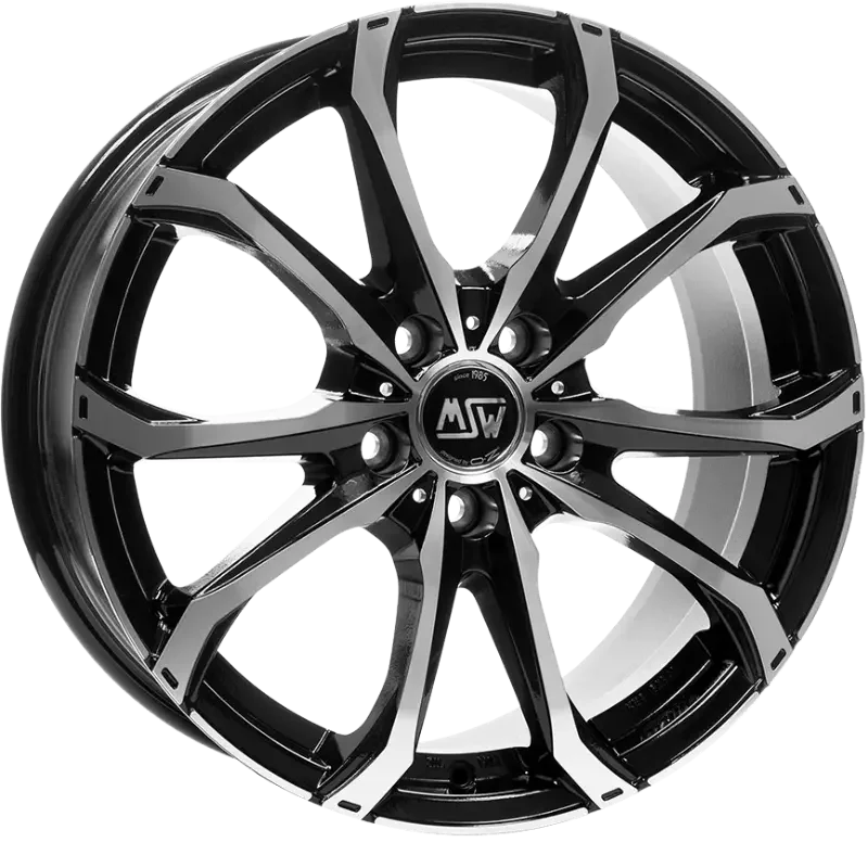 MSW 48 Black polished 8,00x19 5x112,00 ET45,00