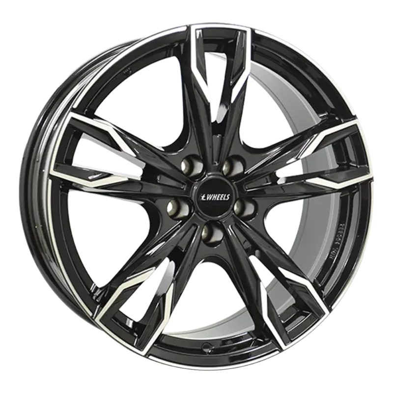 itWHEELS Gina Black Polished 7,50x17 5x112,00 ET29,00