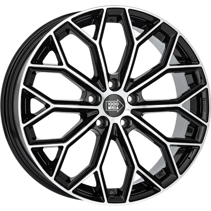 Mille Miglia MM1030 Black Polished 7,50x17 5x108,00 ET45,00