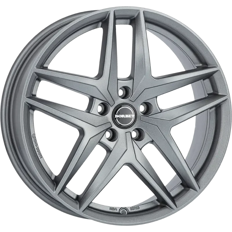 Borbet Z grey matt 7,50x18 5x112,00 ET44,00