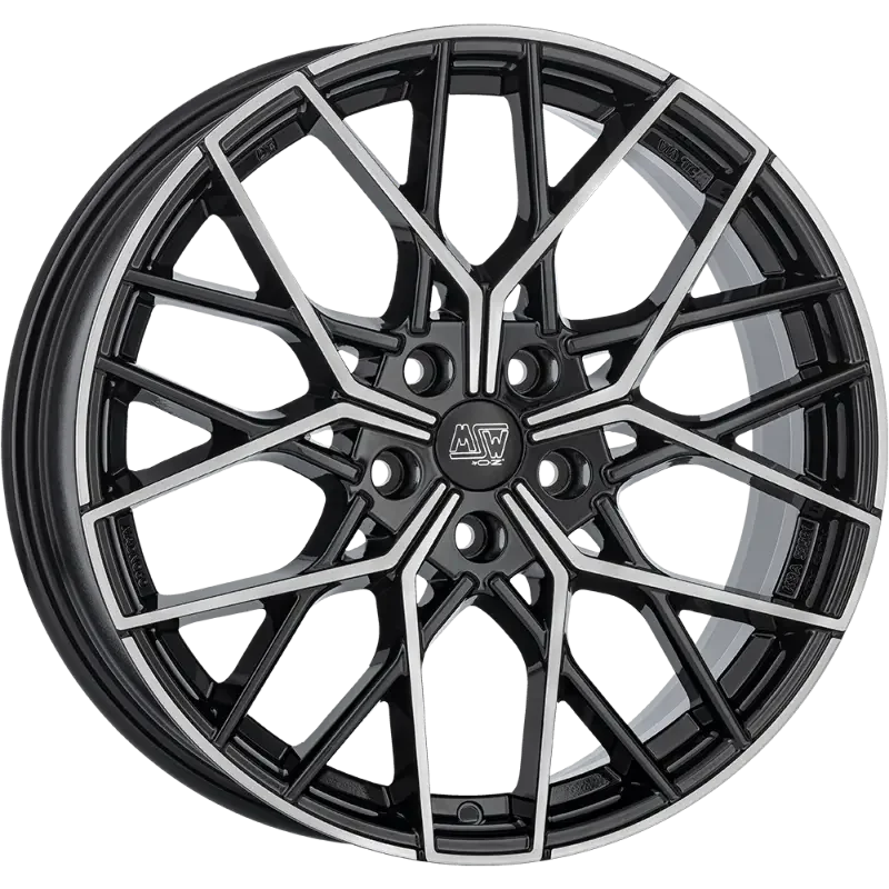 MSW 74 Black Polished 8,00x19 5x112,00 ET35,00