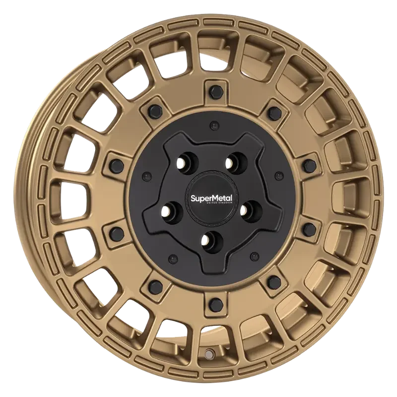 SuperMetal Rig Bronze Black matt 7,50x17 6x120,00 ET48,00