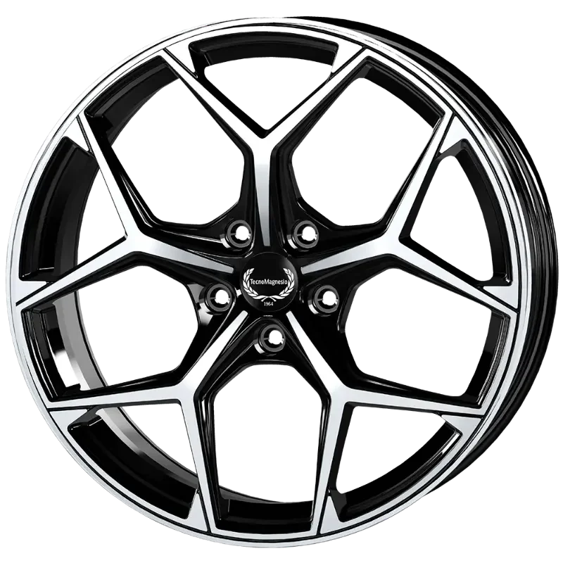TecnoMagnesio TMG02 Black Polished 8,00x18 5x112,00 ET45,00