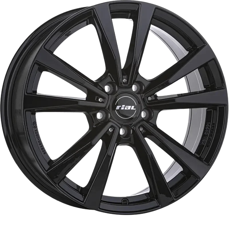 RIAL M12 Black Gloss 7,50x18 5x112,00 ET40,00
