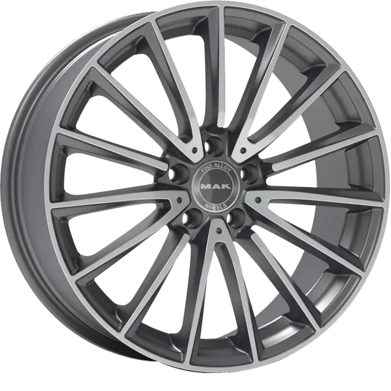 MAK Komet Gun Metallic Mirror 9,00x18 5x112,00 ET50,00