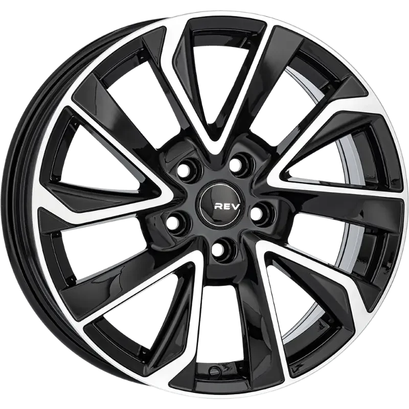 REVATIVO Orbit Black Polished 8,00x18 5x112,00 ET35,00