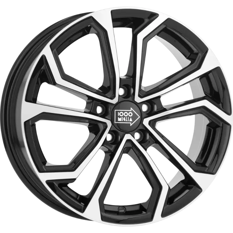 Mille Miglia MM1025 Black Polished 6,00x15 5x112,00 ET40,00