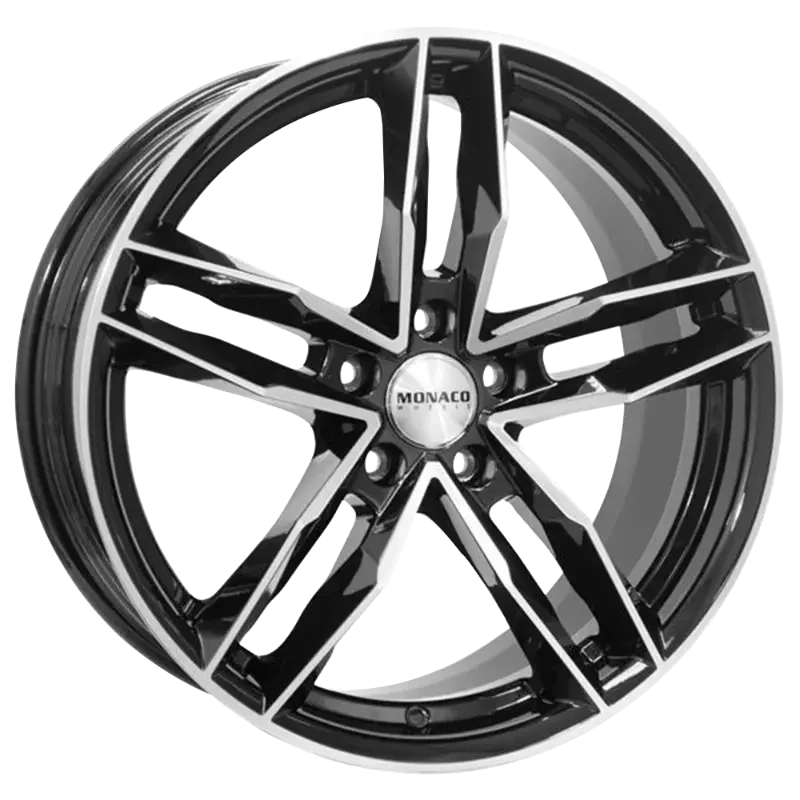 MONACO WHEELS RR8M Black Polished 8,00x18 5x112,00 ET45,00