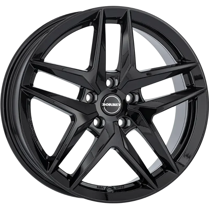 Borbet Z black glossy 8,50x20 5x112,00 ET30,00