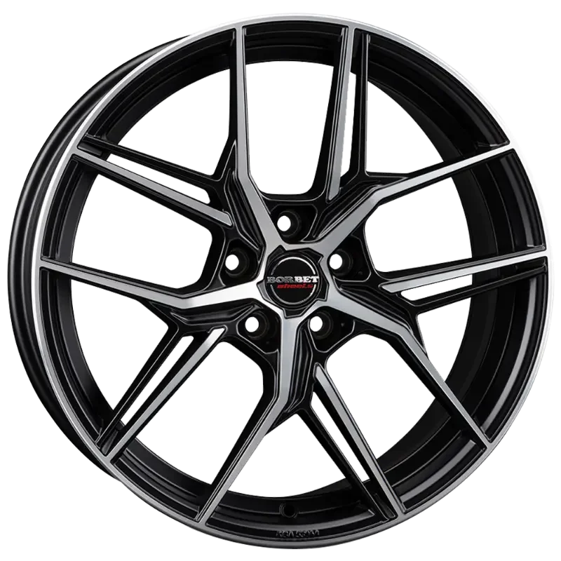 Borbet QX black polished matt 8,00x19 5x112,00 ET49,00