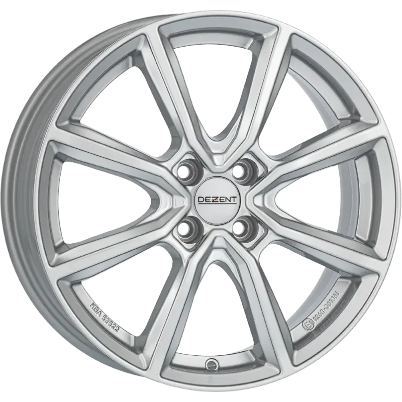 DEZENT TN silver 7,00x18 4x100,00 ET43,00
