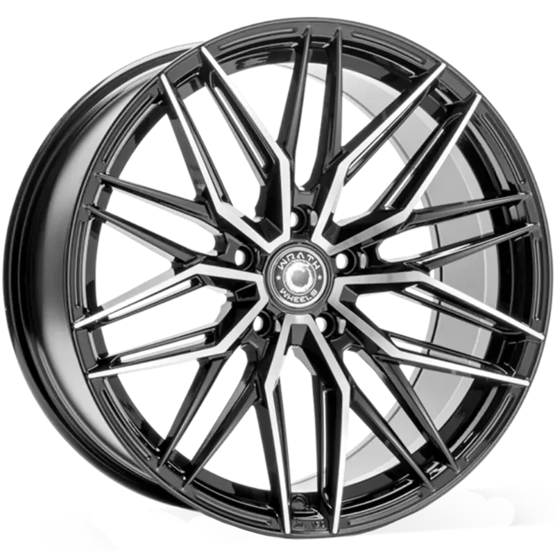WRATH WHEELS WF-9 Black Polished 8,50x18 5x120,00 ET35,00