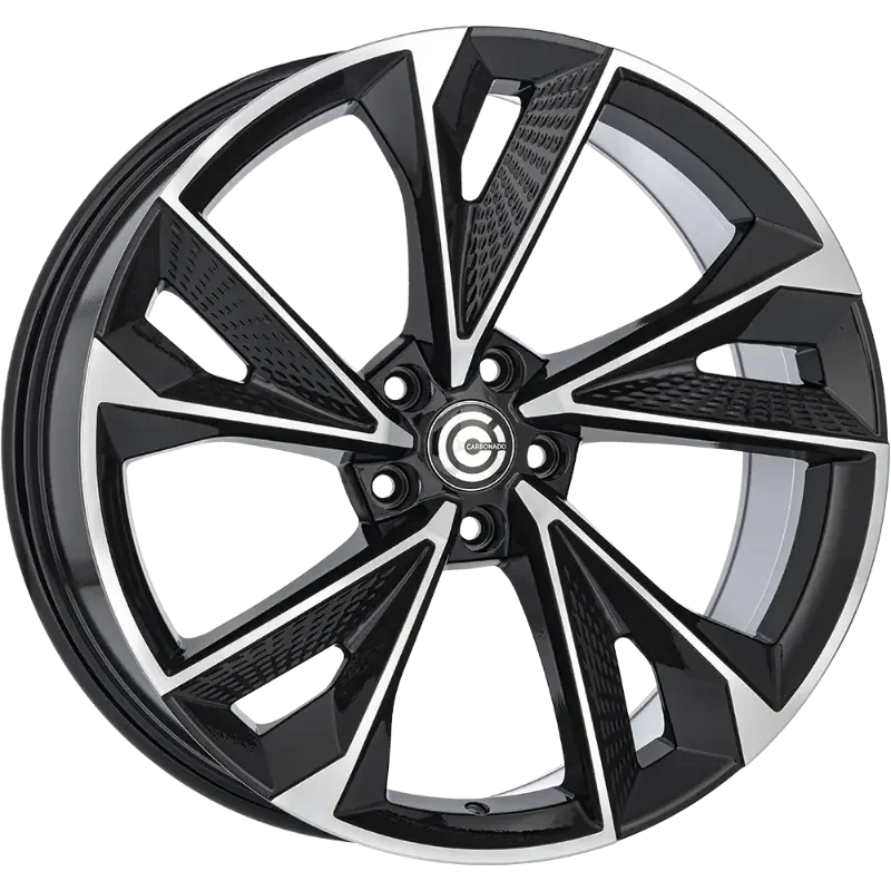 Carbonado Luxury Black Polished 8,00x18 5x112,00 ET35,00