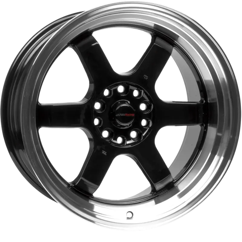 JR Wheels JR12 Black 8,00x17 4x100,00 / 4x114,30 ET33,00