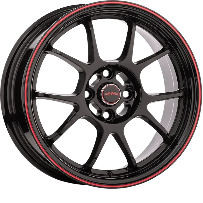 INTER ACTION PHOENIX BLACK RED 7,00x16 4x98,00 ET37,00