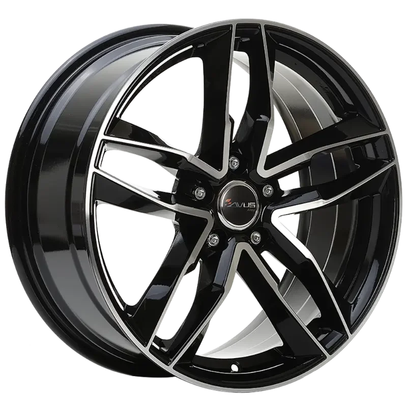 AVUS Racing AF16 - Black Polished 8,50x19 5x112,00 ET45,00