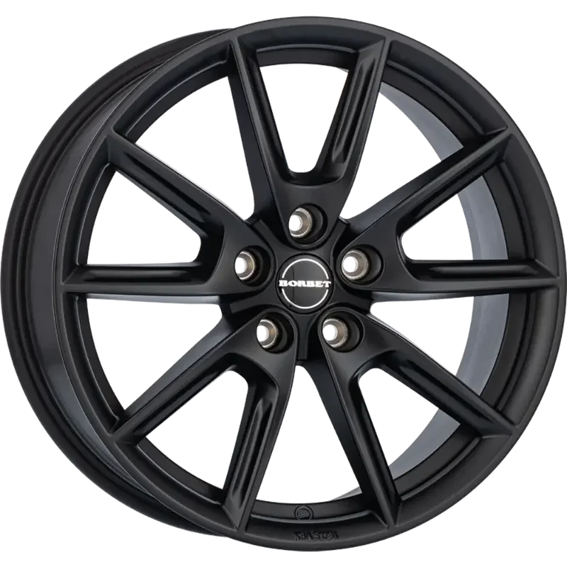 Borbet LX18 black matt 8,00x18 5x108,00 ET45,00
