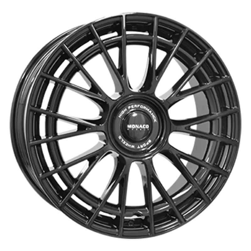MONACO WHEELS Grand Prix 12 Gloss Black 8,00x18 5x112,00 ET42,00