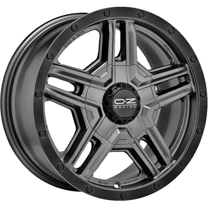 OZ RALLY ADVENTURE MATT GRAPHITE BLACK LIP 8,00x17 5x127,00 ET20,00