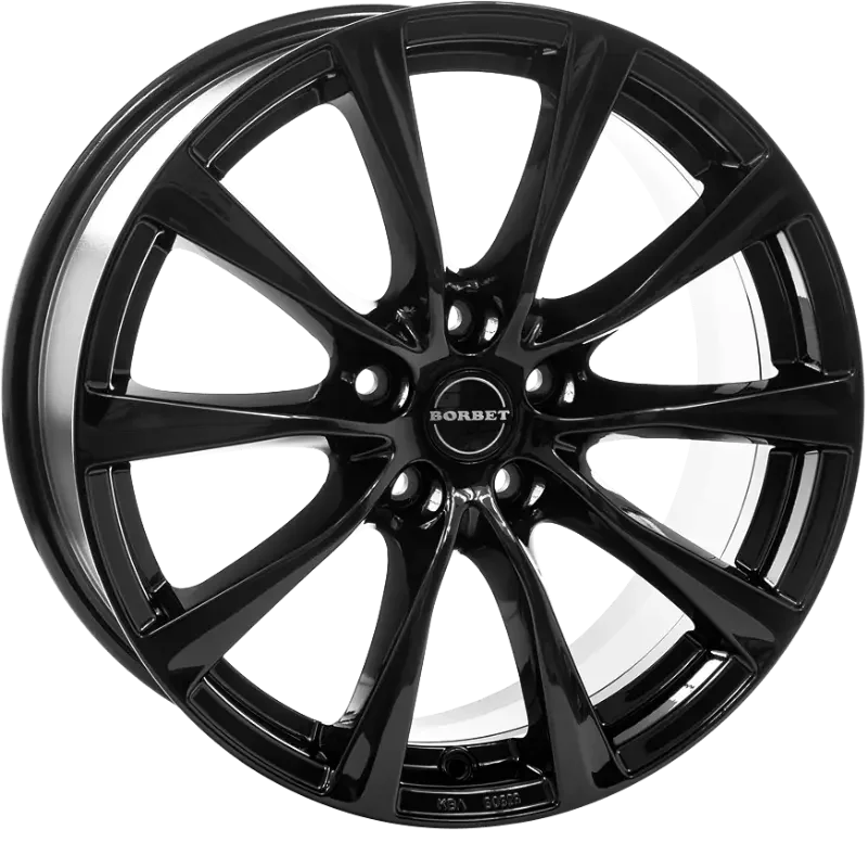 Borbet RE black glossy 7,00x16 5x100,00 ET38,00