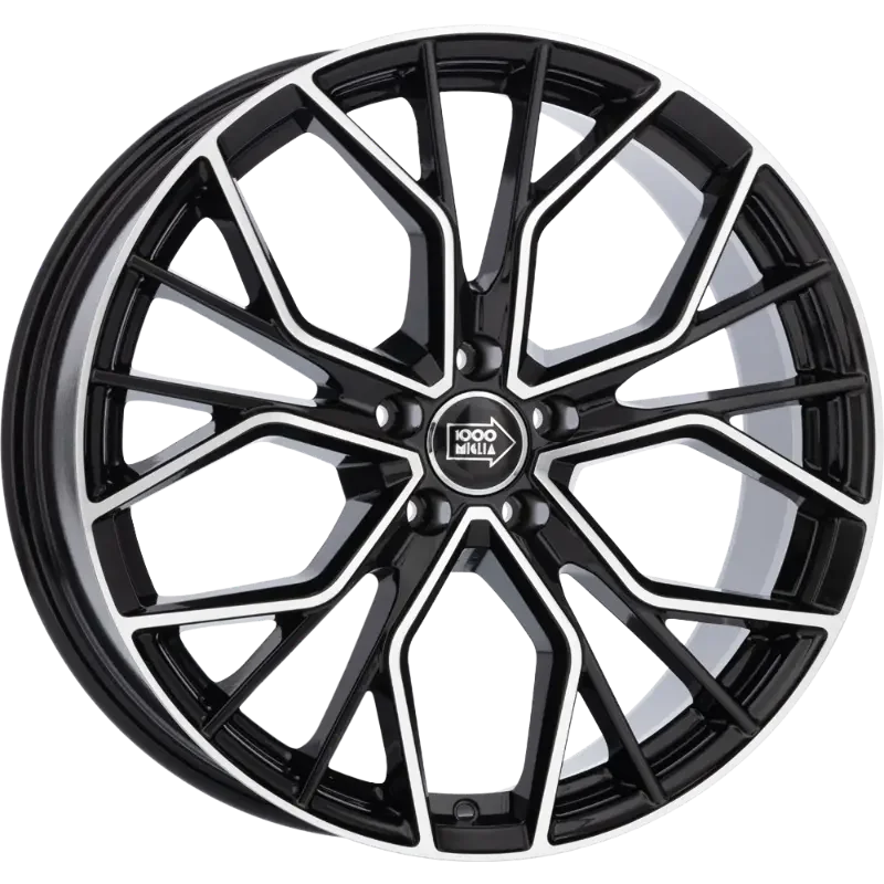 Mille Miglia MM1020 Black Polished 7,50x17 5x112,00 ET35,00
