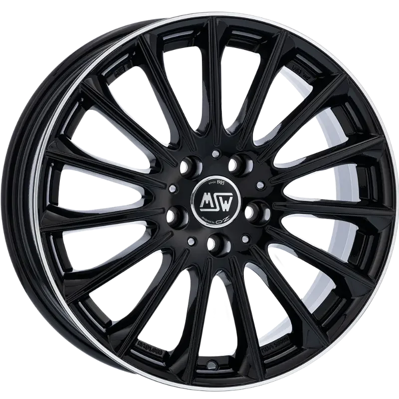 MSW 30 Gloss Black Diamond Lip 7,50x18 5x112,00 ET44,00