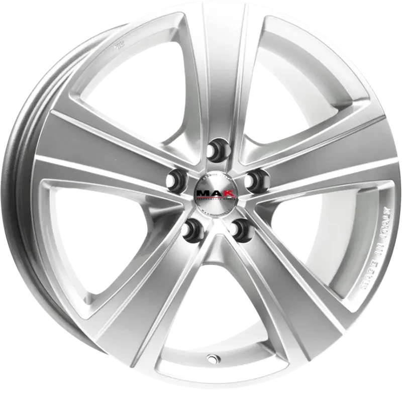 MAK Fuoco 5 Silver 9,00x18 5x112,00 ET53,00
