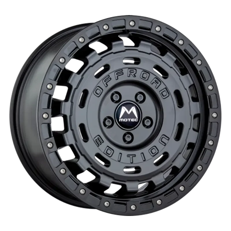MOTEC Wheels MOF1-R-CROSS Matt Black 8,00x18 6x130,00 ET45,00